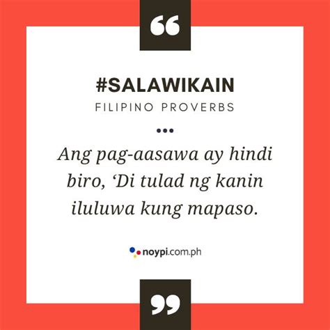 kawikaan halimbawa|Mga Salawikain : Filipino Proverbs .